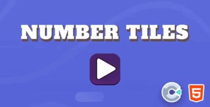 Number tiles html5 construct3 codermarket.png