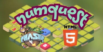 Numquest html5 phaser 3 codermarket.jpg