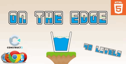 On the edge html5 puzzle game codermarket.png