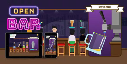 Open bar html5 game codermarket.jpg
