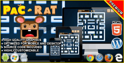 Pac rat html5 arcade game codermarket.png