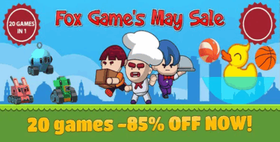 Pack fox game s may sale bundle offer 20 top trending games codermarket.png