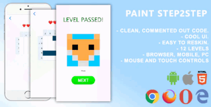 Paint step2step mobile html5 game c3p construct 3 codermarket.png
