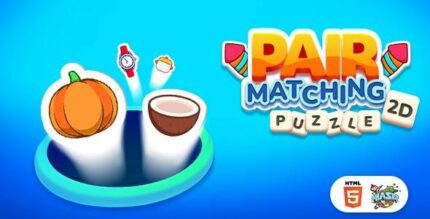 Pair matching puzzle 2d phaser 3 html5 codermarket.jpeg