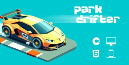 Park drifter 3d html5 game construct 3 codermarket.jpeg