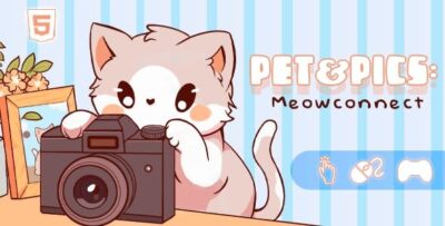 Pet pics meowconnect html5 slide puzzle game no c3p codermarket.jpeg