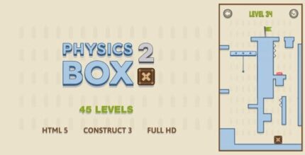 Physics box 2 html5 game construct3 codermarket.jpeg