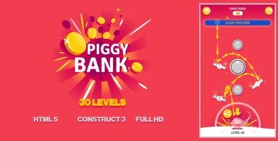 Piggy bank html5 game construct3 codermarket.jpeg