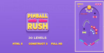 Pinball rush html5 game construct3 codermarket.jpg