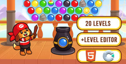 Pirates world bubble shooter html5 game codermarket.jpg