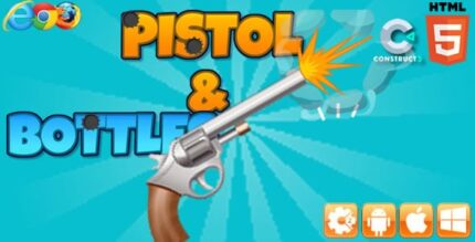 Pistol bottles html5 game construct 3 c3p codermarket.jpg