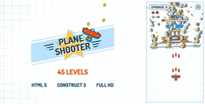 Plane html5 game construct3 codermarket.png