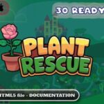 Plant rescue puzzle game html5 construct 3 codermarket.jpg