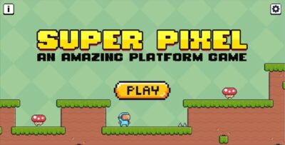 Platform game 2d side scroller super pixel construct 3 codermarket.jpg