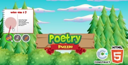 Poetry puzzle html5 game construct 3 codermarket.jpg