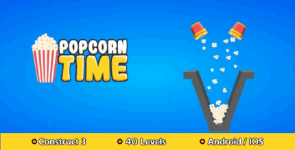 Popcorn time html5 game construct 3 codermarket.png