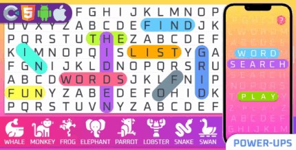 Premium game word search pro game html5 construct3 codermarket.png