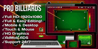 Pro billiards html5 game mobile version construct 3 c3p codermarket.png