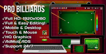 Pro billiards html5 game mobile version construct 3 c3p codermarket.png