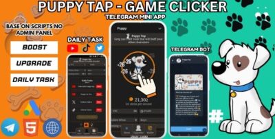 Puppy tap clicker game codermarket.jpg