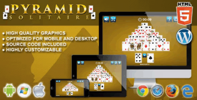 Pyramid solitaire html5 solitaire game codermarket.png