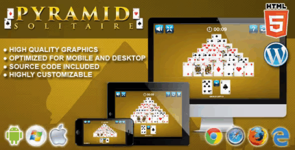 Pyramid solitaire html5 solitaire game codermarket.png