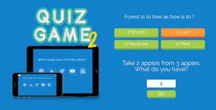 Quiz game 2 html5 game codermarket.png