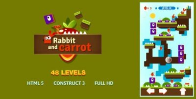 Rabbit carrot html5 game construct3 codermarket.jpeg