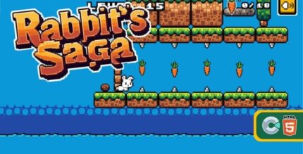 Rabbits saga html5 game codermarket.jpeg