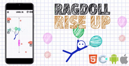 Ragdoll rise up html5 game construct 3 codermarket.png