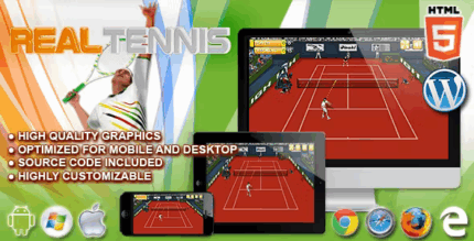 Real tennis html5 sport game codermarket.png