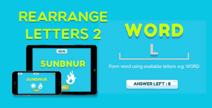 Rearrange letters 2 html5 game codermarket.png