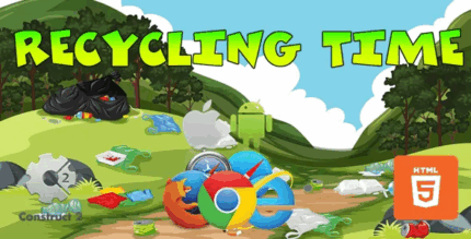 Recycling time html5 construct 2 game capx codermarket.png