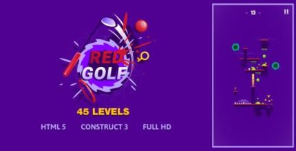 Red golf html5 game construct3 codermarket.jpeg