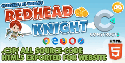 Redhead knight platform side scrolling html5 game construct 3 .png