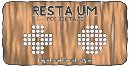 Resta um peg solitaire puzzle html5 board game codermarket.png