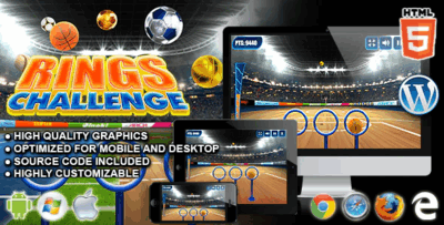 Rings challenge html5 sport game codermarket.png