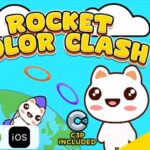 Rocket color clash html5 construct 3 game codermarket.jpg