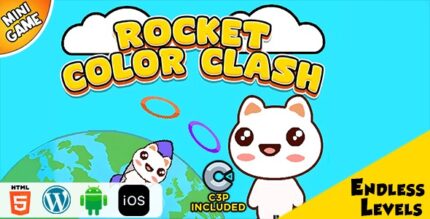 Rocket color clash html5 construct 3 game codermarket.jpg
