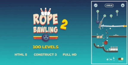 Rope bawling 2 html5 game construct3 codermarket.png