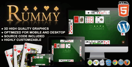 Rummy html5 card games codermarket.png