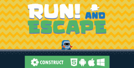 Run and escape html5 mobile game codermarket.png