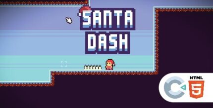 Santa dash html5 construct 3 codermarket.jpeg
