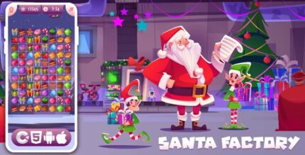 Santa factory html5 game construct 3 codermarket.jpg