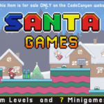 Santa games html5 platform 2d game codermarket.png