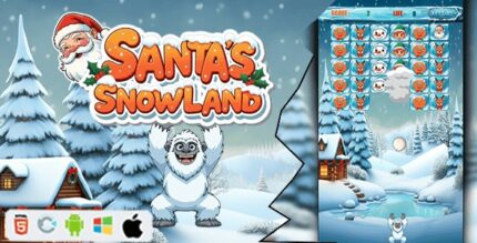 Santas snow land construct 3 game html5 admob c3p codermarket.jpg