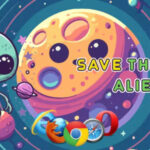 Save the cute aliens html5 game with construct 3 source code c3p .jpg