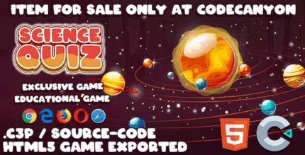 Science quiz html5 game with construct 3 file codermarket.png