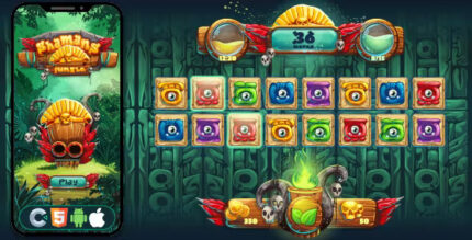 Shamans jungle hmtl5 game construct 3 codermarket.jpg
