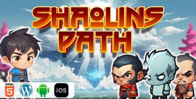 Shaolins path html5 construct3 game codermarket.jpg